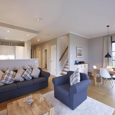Reetland Am Meer - Premium Reetdachvilla Mit 3 Schlafzimmern, Sauna Und Kamin F10 Dranske Exterior photo