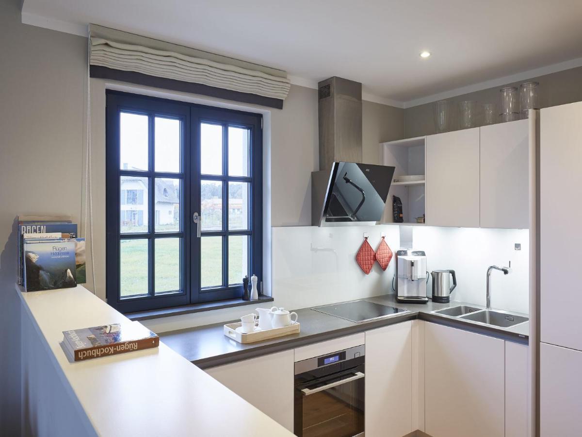 Reetland Am - Premium Reetdachvilla Mit 3 Schlafzimmern, Sauna Und Kamin F10 Dranske