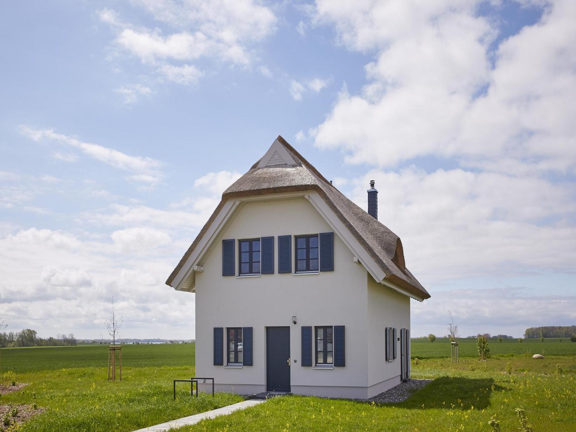 Reetland Am - Premium Reetdachvilla Mit 3 Schlafzimmern, Sauna Und Kamin F10 Ferienhaus *